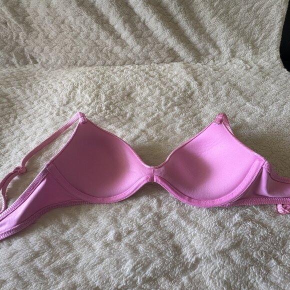 PINK Scoop Push-Up Underwire Bikini Top Size Small - Picture 2 of 5